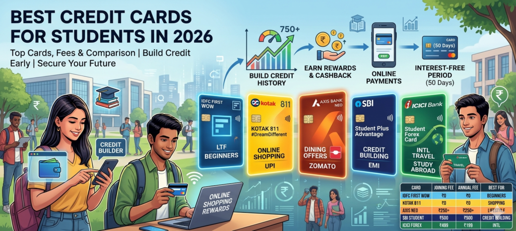 Best credit cards for students 2026